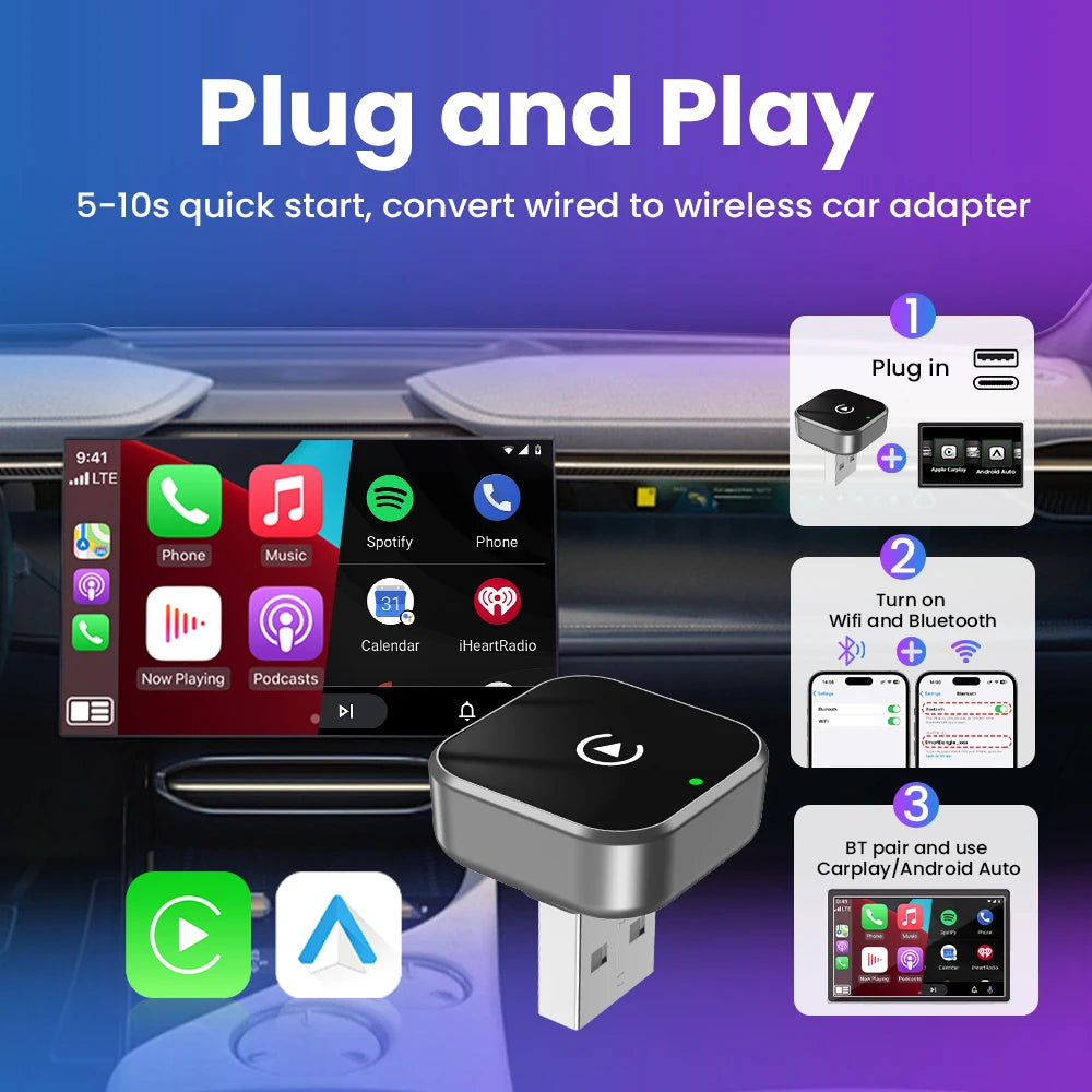 Wireless CarPlay & Android Auto Upgrade